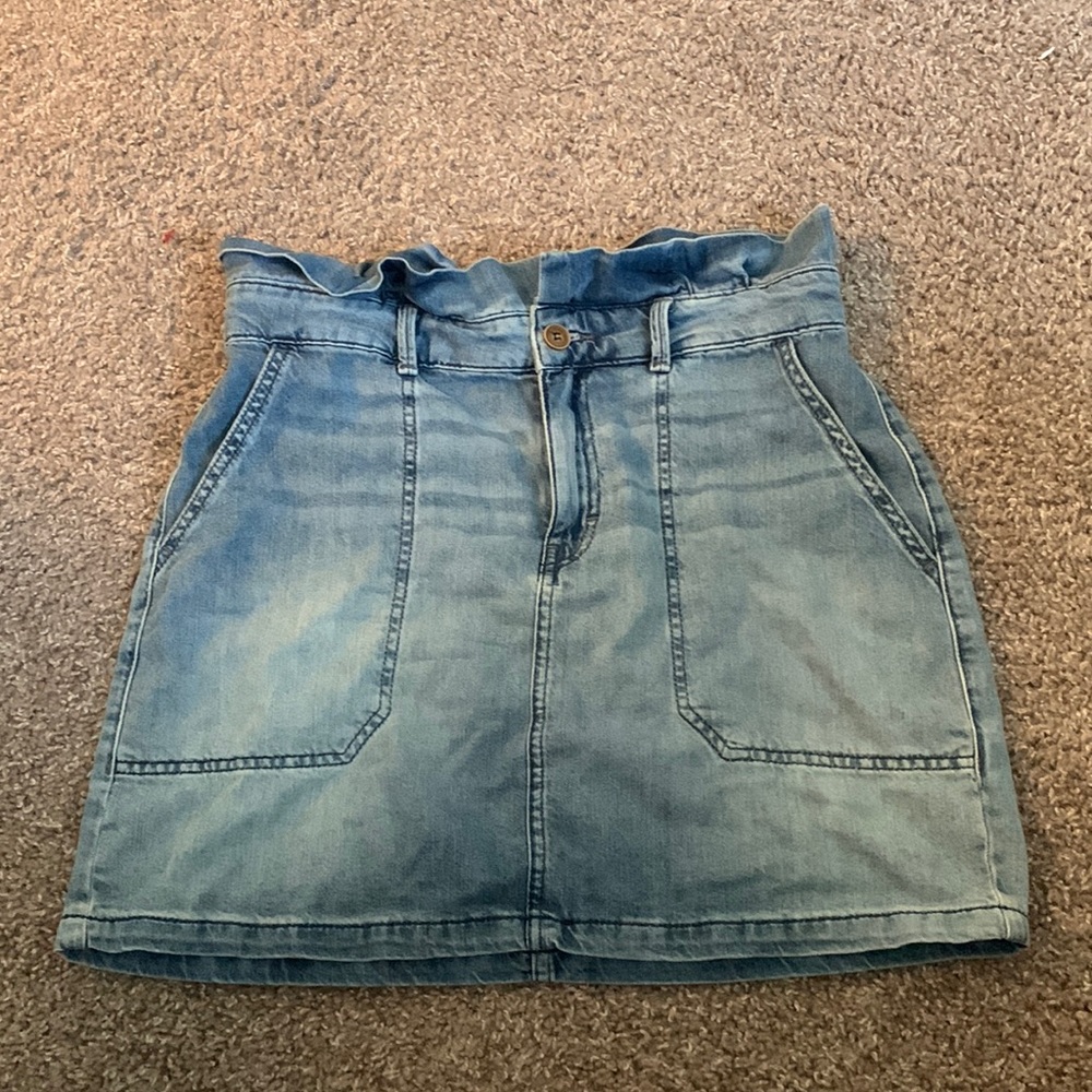Free People Denim Skirt